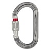 OK Screw Lock Ovaler Verriegelungskarabiner EN 362 PETZL